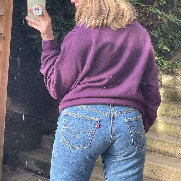 Vintage 1990s Cottagecore Floral Sweatshirt - Picture 3 of 6